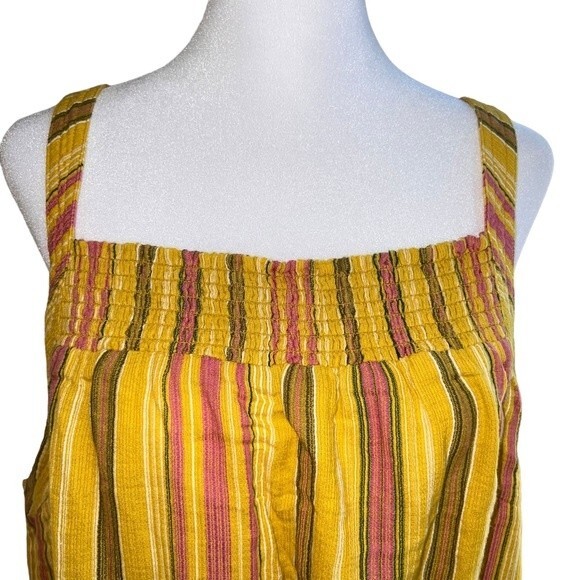 PrAna Little Palm Cami‎ in Leapfrog Stripe Size XL NWT - Picture 4 of 8